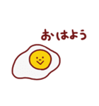 Egg and lovely people Sticker（個別スタンプ：6）