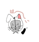 うさぎねこの日常会話（個別スタンプ：7）