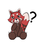 Toothless Red Panda（個別スタンプ：11）