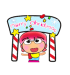 Satomi Ho！！17Merry Christmas.（個別スタンプ：1）