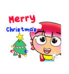 Satomi Ho！！17Merry Christmas.（個別スタンプ：9）