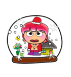 Satomi Ho！！17Merry Christmas.（個別スタンプ：20）