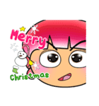 Satomi Ho！！17Merry Christmas.（個別スタンプ：23）