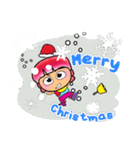 Satomi Ho！！17Merry Christmas.（個別スタンプ：25）