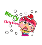 Satomi Ho！！17Merry Christmas.（個別スタンプ：29）