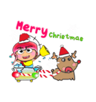 Satomi Ho！！17Merry Christmas.（個別スタンプ：30）