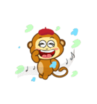 Happy new year Monkeys_animate_2（個別スタンプ：20）