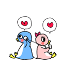 ペンギン達は愛を囁く（個別スタンプ：6）