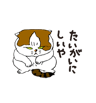 町田尚子の猫スタンプ 白木ピッピ 大阪弁（個別スタンプ：8）