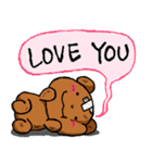 Kuma Bear Loves You（個別スタンプ：17）