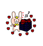 doctor ＆ star rabbit Valentine's Day（個別スタンプ：9）