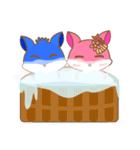 Fox sticker (Valentine's Day)（個別スタンプ：2）