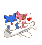 Fox sticker (Valentine's Day)（個別スタンプ：18）