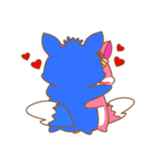 Fox sticker (Valentine's Day)（個別スタンプ：29）