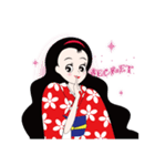 Japanese Pretty Girl "Noah" New Version！（個別スタンプ：11）