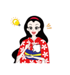 Japanese Pretty Girl "Noah" New Version！（個別スタンプ：12）