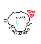 CRY CRY CAT_love（個別スタンプ：18）