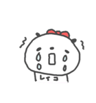 Reiko cute panda stickers！（個別スタンプ：16）