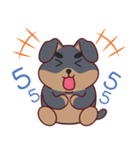 Dober Funny Dog（個別スタンプ：9）