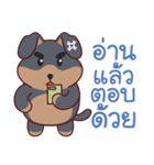 Dober Funny Dog（個別スタンプ：18）