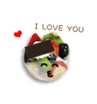 Happy dessert greetings3(Chinese)（個別スタンプ：37）