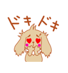 バブリー怪我犬 ARU(バレンタイン編)（個別スタンプ：10）