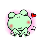 Frog Bo's life-I'm in love (English)（個別スタンプ：2）