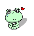 Frog Bo's life-I'm in love (English)（個別スタンプ：12）