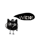 Cool Owl, i love you. (De/Animated)（個別スタンプ：17）