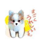 <Kawaii>Dog's Sticker winter ver.1（個別スタンプ：5）
