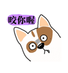 A dog with a big point on her butt（個別スタンプ：15）