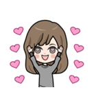 恋に恋焦がれる☆女の子スタンプvo.1（個別スタンプ：4）