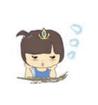 Blue blue princess（個別スタンプ：1）