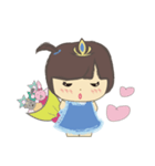 Blue blue princess（個別スタンプ：9）