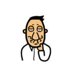 Mr. long nose hair（個別スタンプ：6）