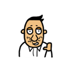 Mr. long nose hair（個別スタンプ：9）