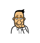Mr. long nose hair（個別スタンプ：14）