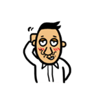 Mr. long nose hair（個別スタンプ：19）