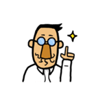 Mr. long nose hair（個別スタンプ：28）