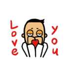 Mr. long nose hair（個別スタンプ：34）