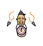 Mr. long nose hair（個別スタンプ：37）