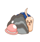 Snail with hat（個別スタンプ：1）