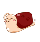 Snail with hat（個別スタンプ：2）