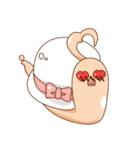 Snail with hat（個別スタンプ：4）
