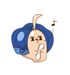 Snail with hat（個別スタンプ：5）