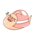 Snail with hat（個別スタンプ：6）