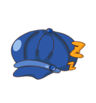 Snail with hat（個別スタンプ：11）