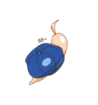 Snail with hat（個別スタンプ：14）