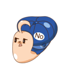 Snail with hat（個別スタンプ：17）