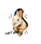 rabbit (milk tea)（個別スタンプ：4）